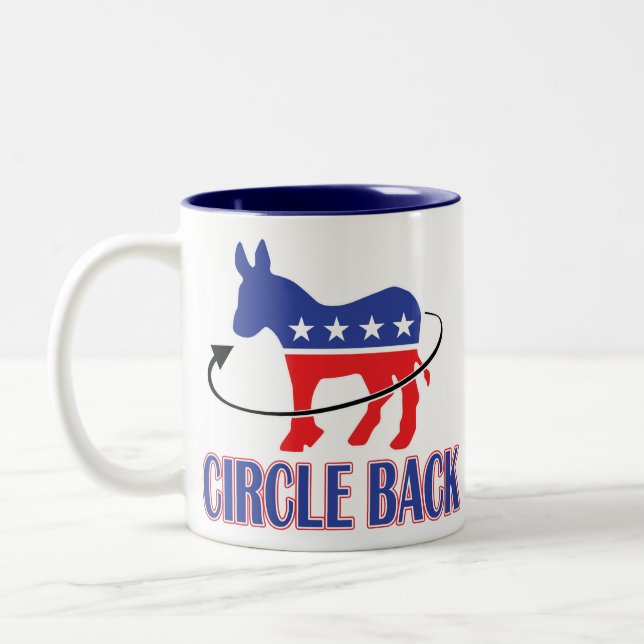 Tasse 2 Couleurs Arrière-cercle (Gauche)
