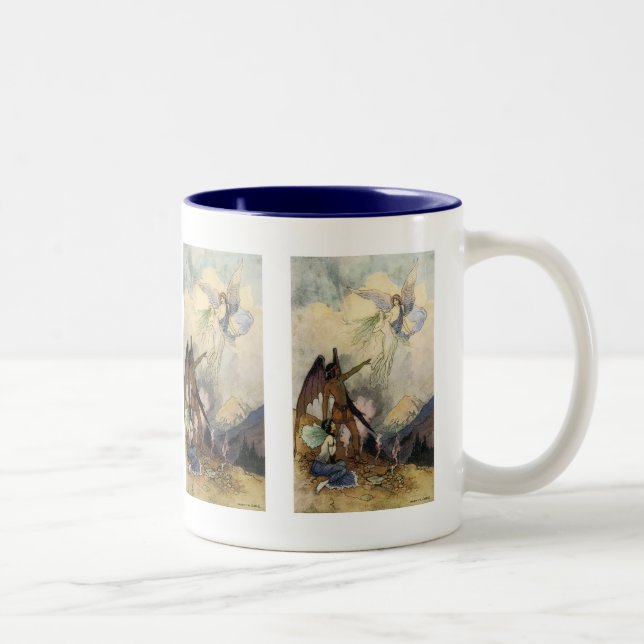 Tasse 2 Couleurs Arrière, Esprits glacials, Fuyez (Droit)