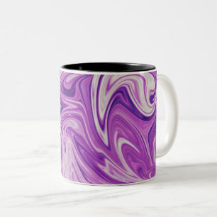 Tasse 2 Couleurs Art abstrait de lave fondue
