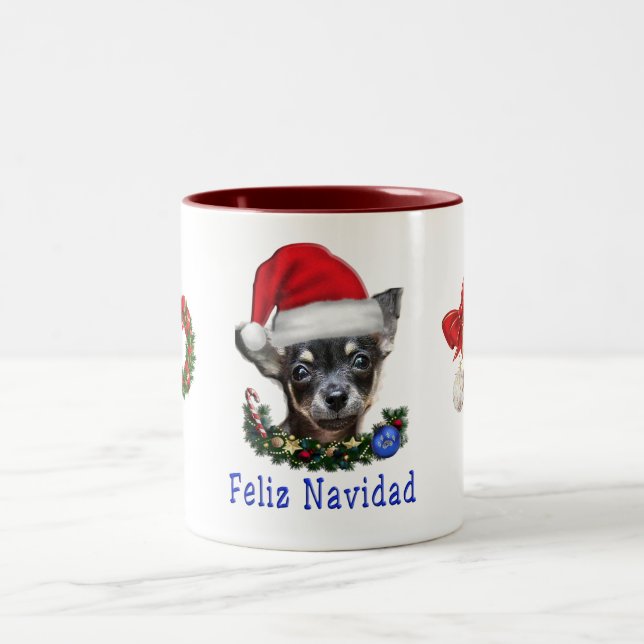 Tasse 2 Couleurs Art animal (Centre)