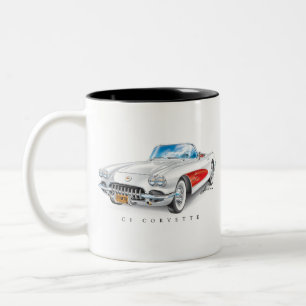 TASSE 2 COULEURS ART AUTOMOBILE C-ONE