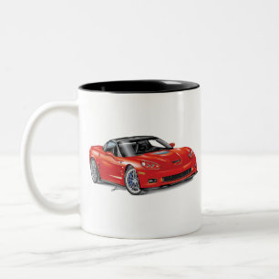 TASSE 2 COULEURS ART AUTOMOBILE LÉGENDAIRE Z-R-ONE