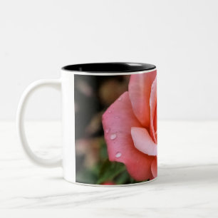 Tasse 2 Couleurs Art botanique romantique Rose Imprimer