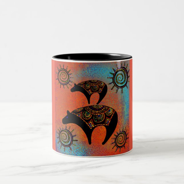 TASSE 2 COULEURS ART DE L'OURS SUD-OUEST      (Centre)