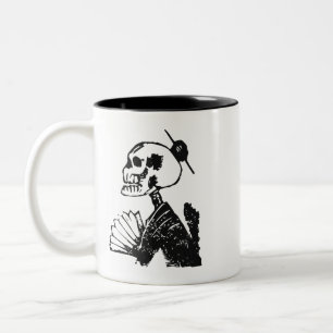 Tasse 2 Couleurs Art élégant de la Posada Calavera