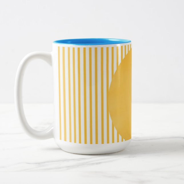 Tasse 2 Couleurs Art moderne (Gauche)