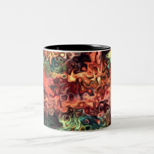 Tasse 2 Couleurs Art moderne Tourbillonnant 45,5 (Centre)