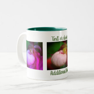 Tasse 2 Couleurs Art personnalisé de la fleur de chèvre blanche