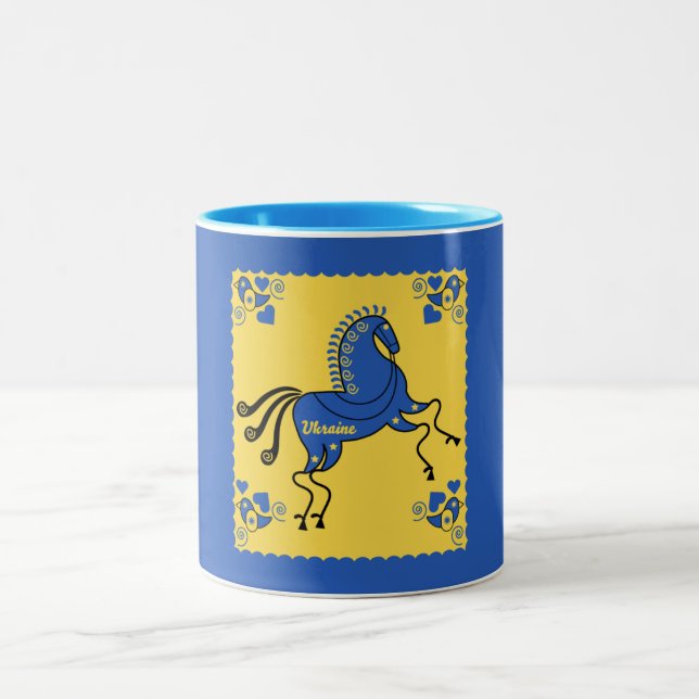Tasse 2 Couleurs Art populaire ukrainien (Centre)