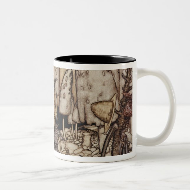 Tasse 2 Couleurs Arthur Rackham | Peter Pan dans des jardins de (Droit)