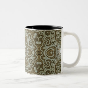 Tasse 2 Couleurs Article-cadeau imprimé avec texture de l'âge de pi