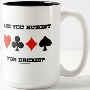 Tasse 2 Couleurs As-Tu Faim Pour Le Pont ? (Quatre combinaisons de