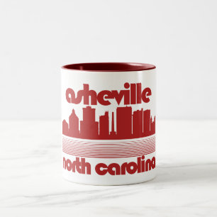Tasse 2 Couleurs Asheville, Caroline du Nord