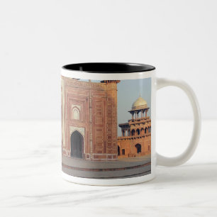 Tasse 2 Couleurs Asie, Inde, Uttar Pradesh, Agra. Sur le