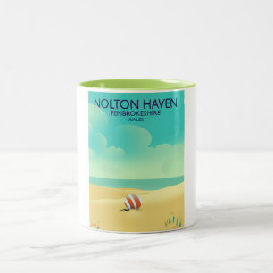 Tasse 2 Couleurs Asile Pembrokeshire Pays de Galles de Nolton