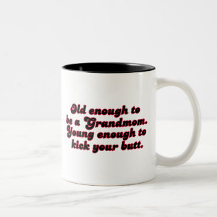 Tasse 2 Couleurs Assez vieux Grandmom