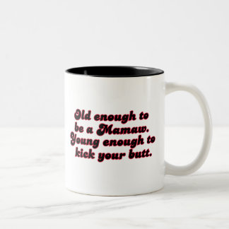 Tasse 2 Couleurs Assez vieux Mamaw