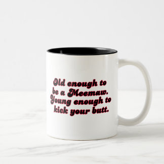 Tasse 2 Couleurs Assez vieux Meemaw
