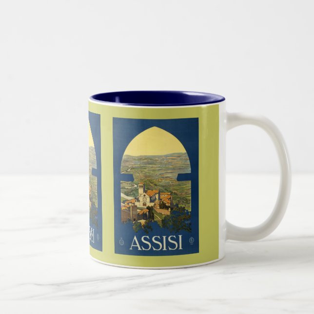 Tasse 2 Couleurs Assisi (Droit)