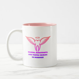 Tasse 2 Couleurs Assistant dentaire Fairy Pink Musique