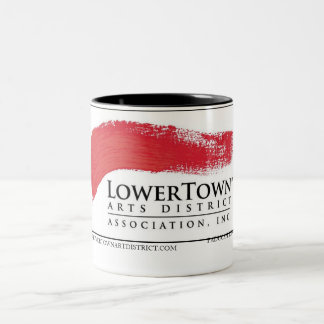 Tasse 2 Couleurs Association de secteur d'arts de Tasse-LowerTown