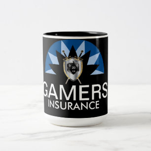Tasse 2 Couleurs Assurance de Gamers