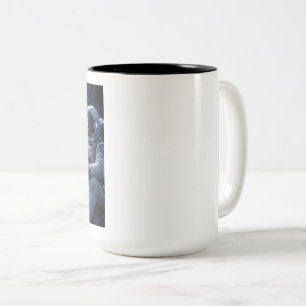 Tasse 2 Couleurs Astronautes Buvant du Café