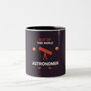 Tasse 2 Couleurs Astronome Astronomie Astrophysiciens Étoiles