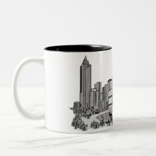 Tasse 2 Couleurs Atlanta Géorgie