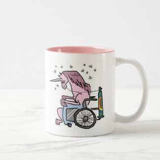 Tasse 2 Couleurs Attaque de licorne de robot