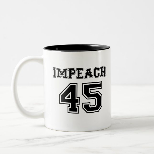 Tasse 2 Couleurs Attaquez 45 (Gauche)