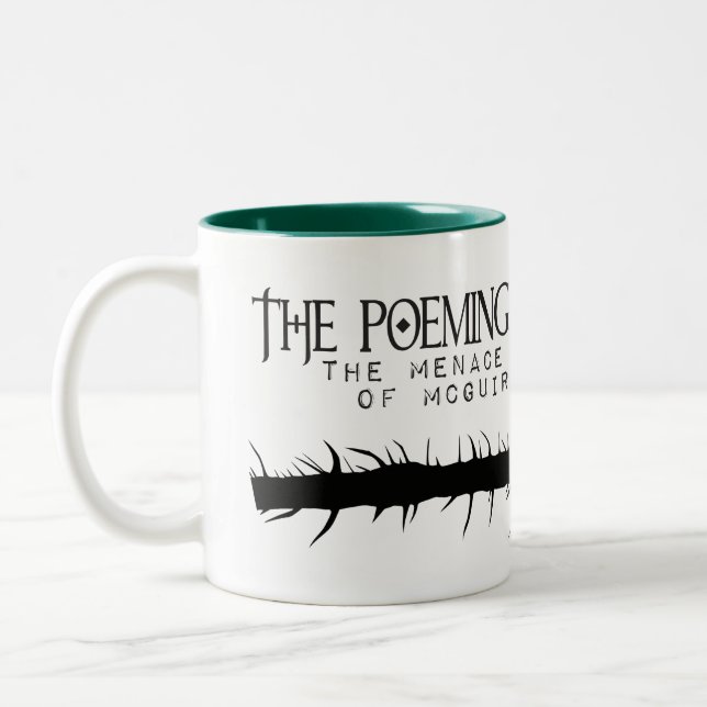 Tasse 2 Couleurs Attaquez qui est intérieur vert ! (Gauche)