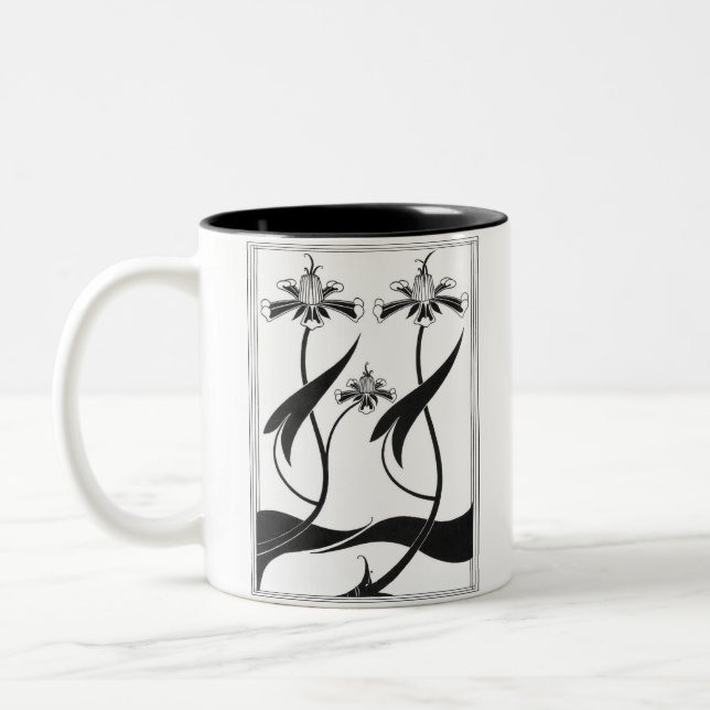 TASSE 2 COULEURS AUBREY BEARDSLEY (Gauche)