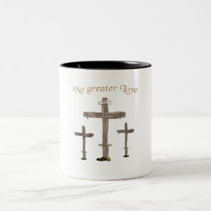 Tasse 2 Couleurs aucun amour plus grand
