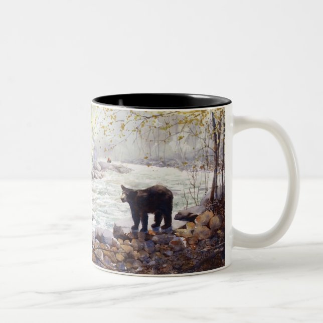 Tasse 2 Couleurs Aucun pique-nique (Droit)