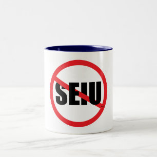 Tasse 2 Couleurs Aucun SEIU
