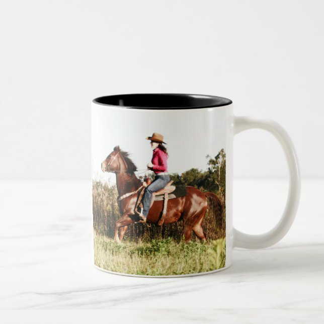 Tasse 2 Couleurs "Aucune heure de la vie n'est… (Droit)