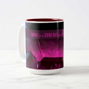 Tasse 2 Couleurs Aujourd'hui est un bon jour de nouveau départ Cita