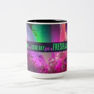 Tasse 2 Couleurs Aujourd'hui est un bon jour de nouveau départ Cita