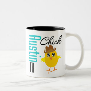 Tasse 2 Couleurs Austin TX Chick-2