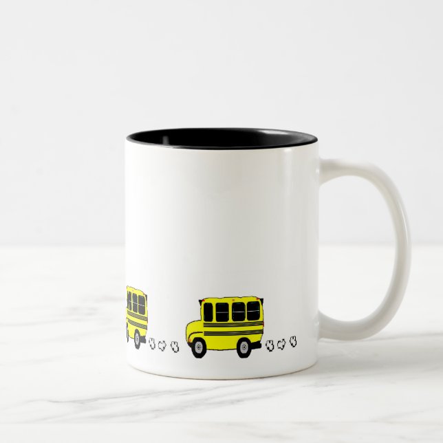 Tasse 2 Couleurs Autobus (Droit)