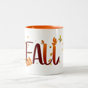 Tasse 2 Couleurs Automne/Automne/Feuille