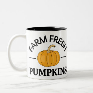 Tasse 2 Couleurs Automne citrouille Automne