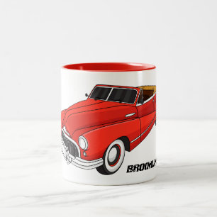 Tasse 2 Couleurs Automobile classique rouge 1948