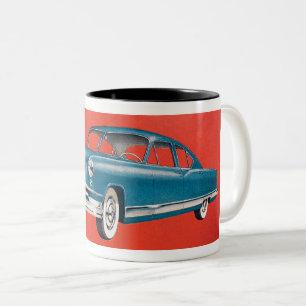 Tasse 2 Couleurs AUTOMOBILE vintage KAISER 1951