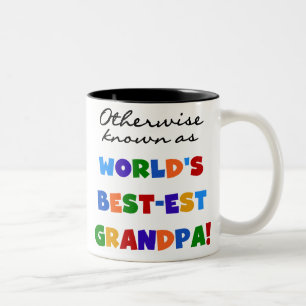 Tasse 2 Couleurs Autrement connu en tant que cadeaux du grand-papa