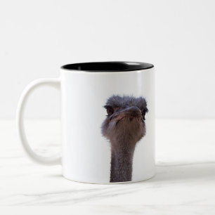 Tasse 2 Couleurs Autruche Oiseau