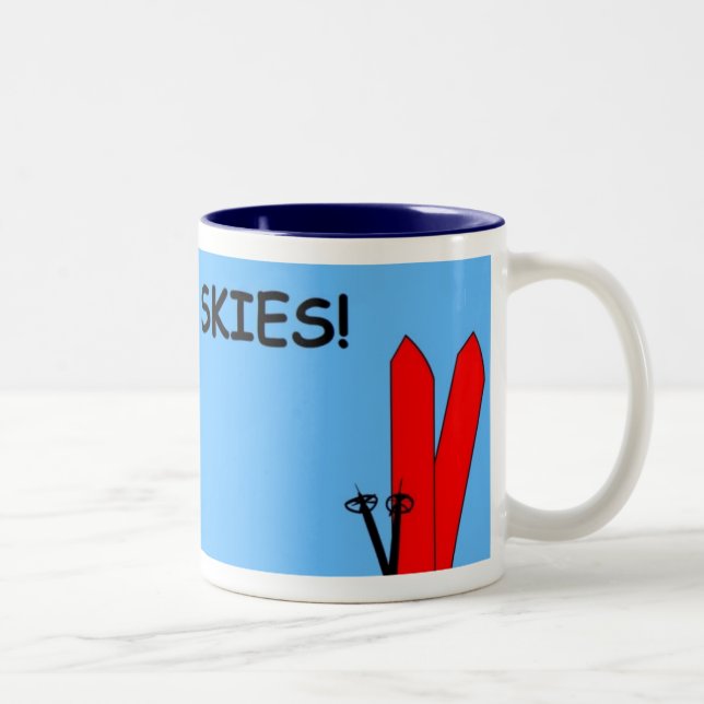 Tasse 2 Couleurs Aux cieux ! (Droit)
