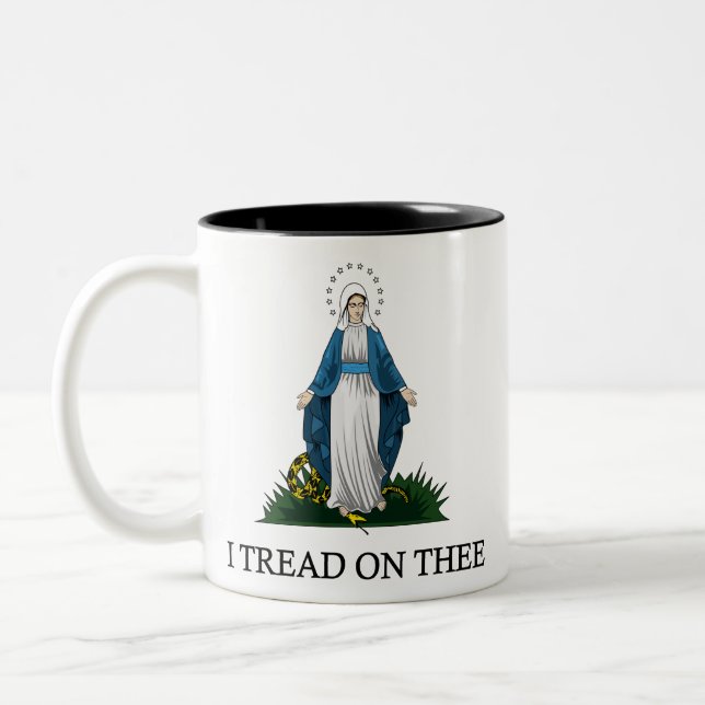 Tasse 2 Couleurs Ave Maria (Gauche)