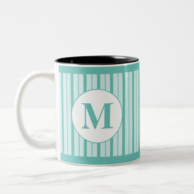 Tasse 2 Couleurs Avec monogramme  (Gauche)